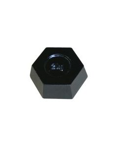 2kg Iron Hexagonal Test Weight Stamped